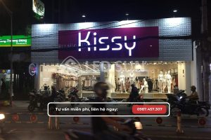 Bảng hiệu alu Tân Bình bền đẹp tại nhà hàng cao cấp