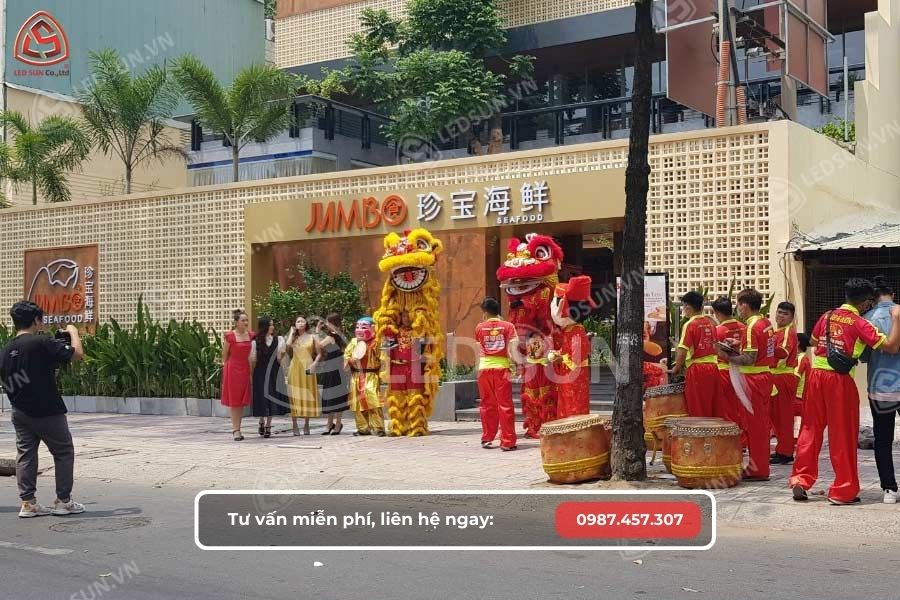 Mẫu bảng hiệu quán ăn