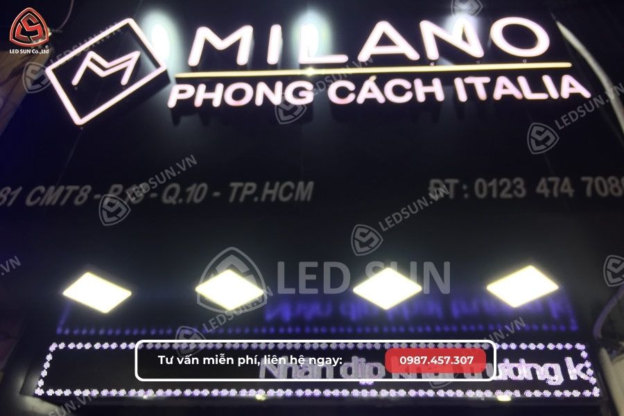 Mẫu bảng hiệu shop thời trang 