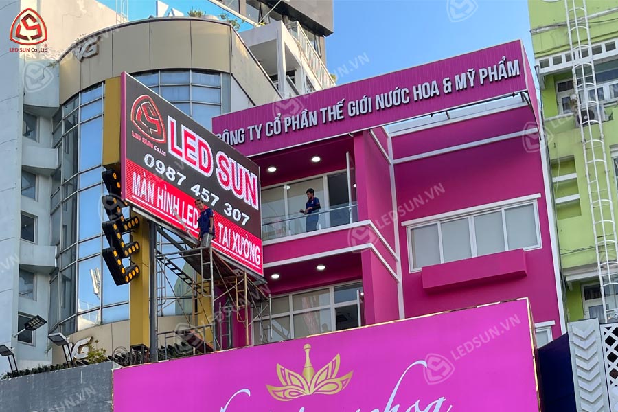 thi công màn hình led quận 3