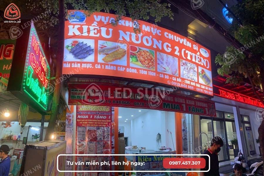 Bảng hiệu hộp đèn