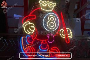 Chi tiết LED neon dẻo uốn cong linh hoạt, dùng làm bảng hiệu LED neon