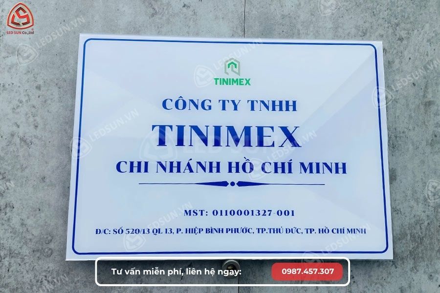 làm biển số nhà thủ đức