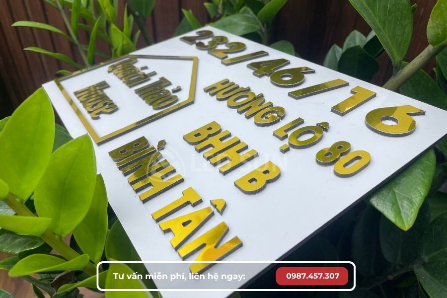 làm biển số nhà tphcm