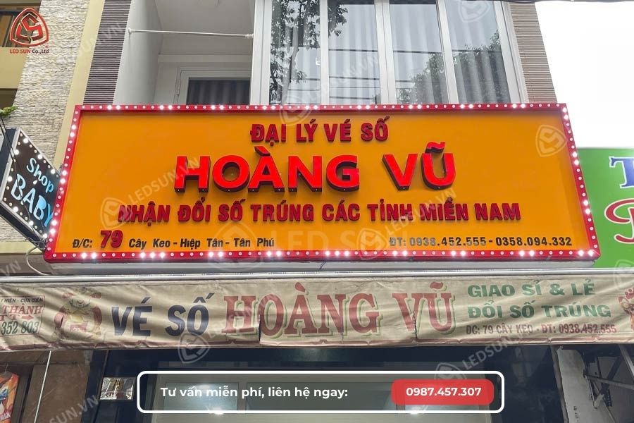 bảng hiệu hợp phong thuỷ