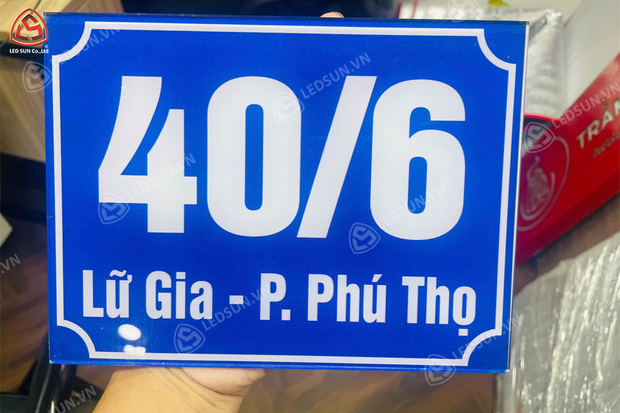 làm biển số nhà bình dương