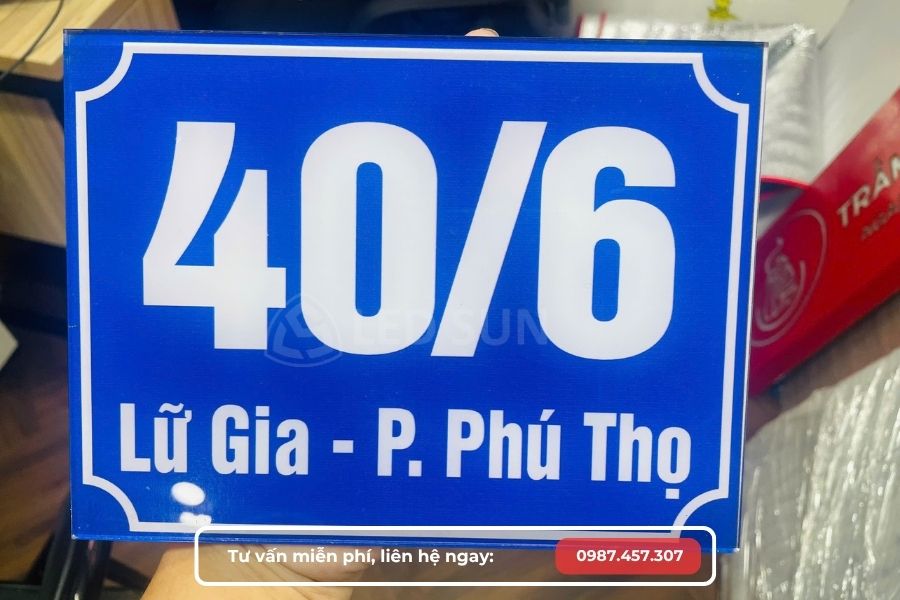 làm biển số nhà bình dương