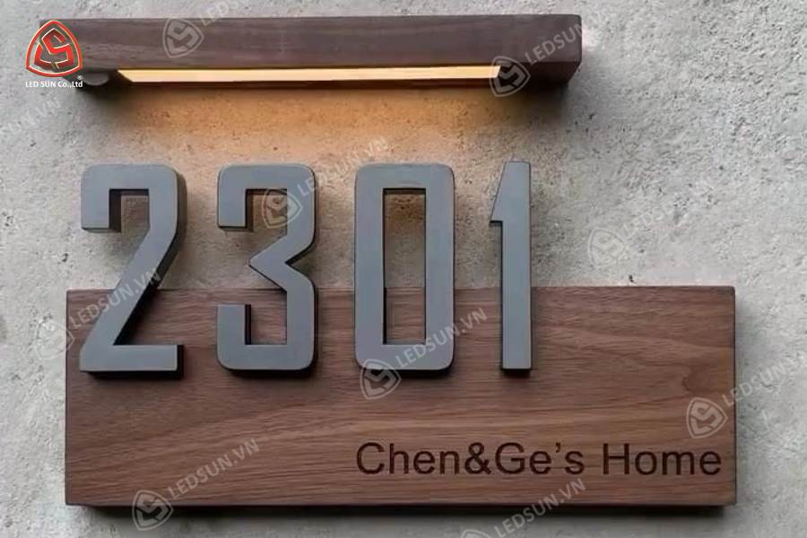 Dịch vụ làm biển số nhà quận 7