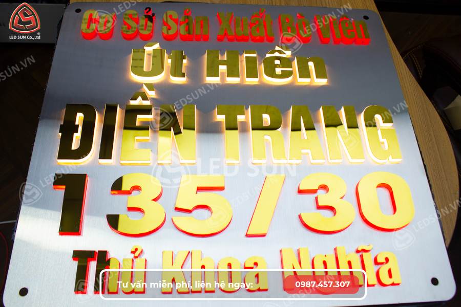 DỊch vụ làm biển số nhà quận 4