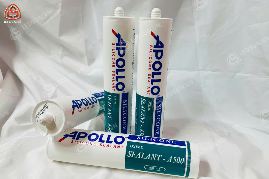 keo silicone a500 trong