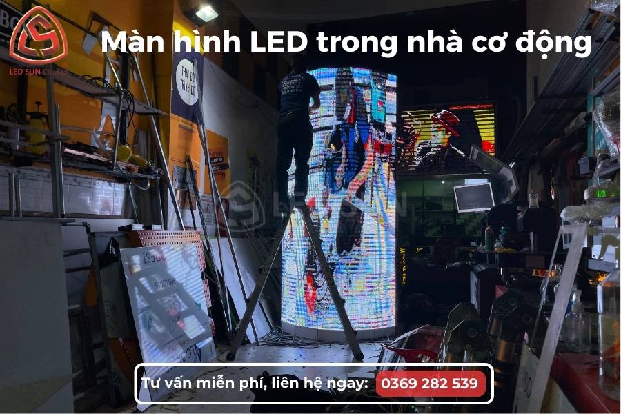 Màn hình LED trong nhà cơ động