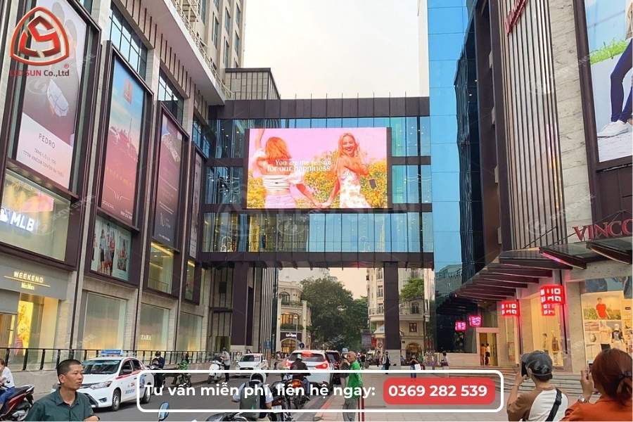 Màn hình LED ngoài trời phục vụ quảng cáo và tiếp thị thương hiệu