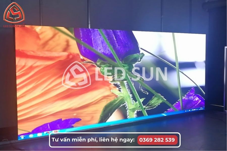 Màn hình LED P2.5 trong nhà hiển thị hình ảnh sắc nét