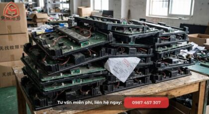 Màn hình LED Trung Quốc và Nhập khẩu khác biệt ở hàng chợ không có thương hiệu và thiếu CO CQ