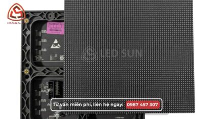 Cận cảnh module led p3 trong nhà và cấu tạo mặt trước mặt sau